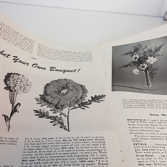 Vintage 1940s CANADIAN SPOOL COTTON COMPANY Ideas for Home Decoration Book 396 - Picture 11 of 16